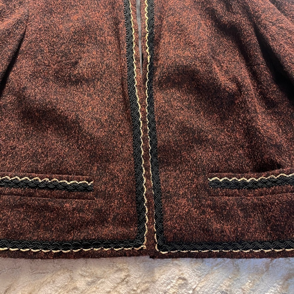 Vintage lyons Elegant Brown Women's Jacket - Picture 2 of 3